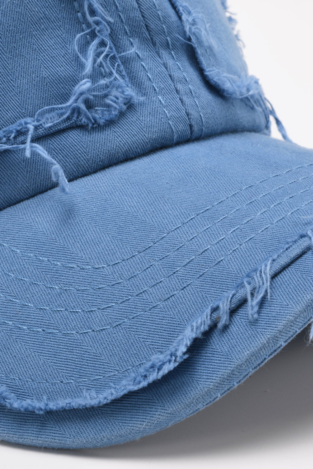 Distressed Adjustable Baseball Cap - The Daily Makeover
