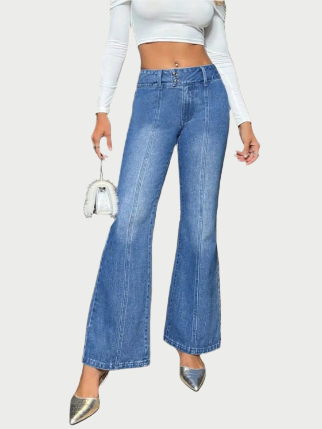 Bootcut Jeans with Pockets - The Daily Makeover