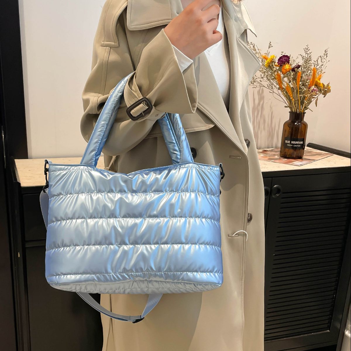 PU Leather Detachable Strap Crossbody Bag - The Daily Makeover
