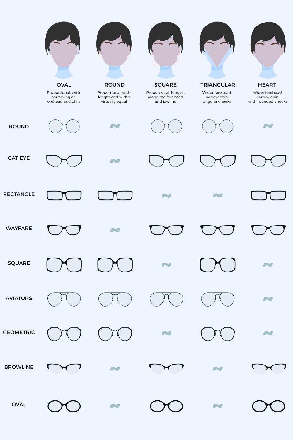 Polycarbonate Frame Square Sunglasses - The Daily Makeover