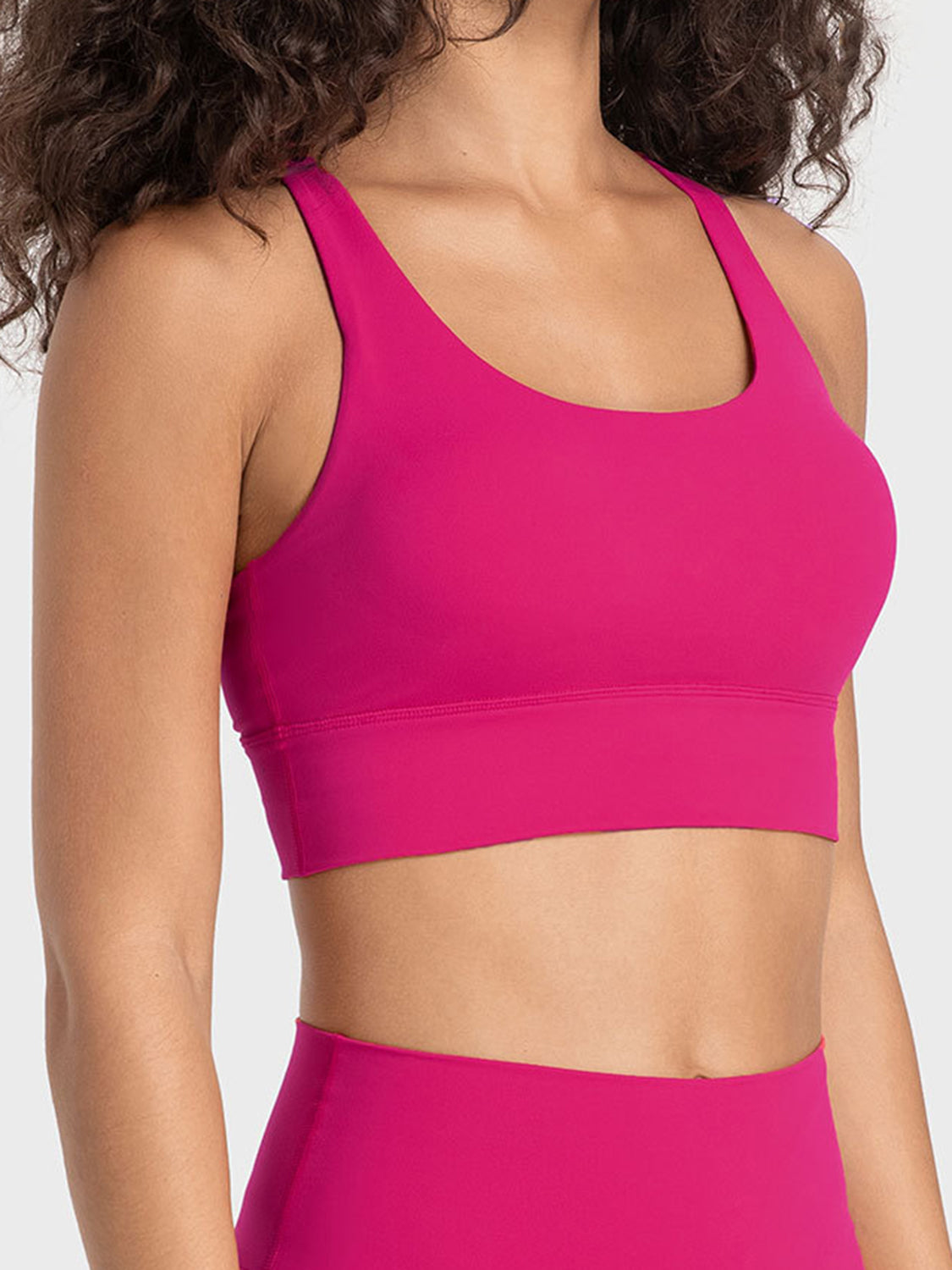 Crisscross Scoop Neck Active Tank - The Daily Makeover