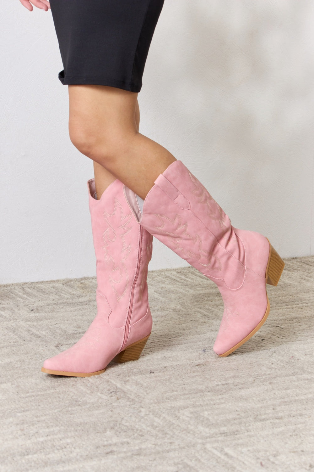Forever Link Knee High Cowboy Boots - The Daily Makeover