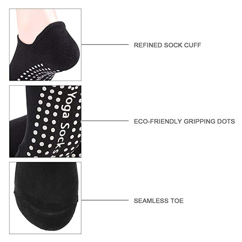 Women's Anti-Slip Yoga Socks