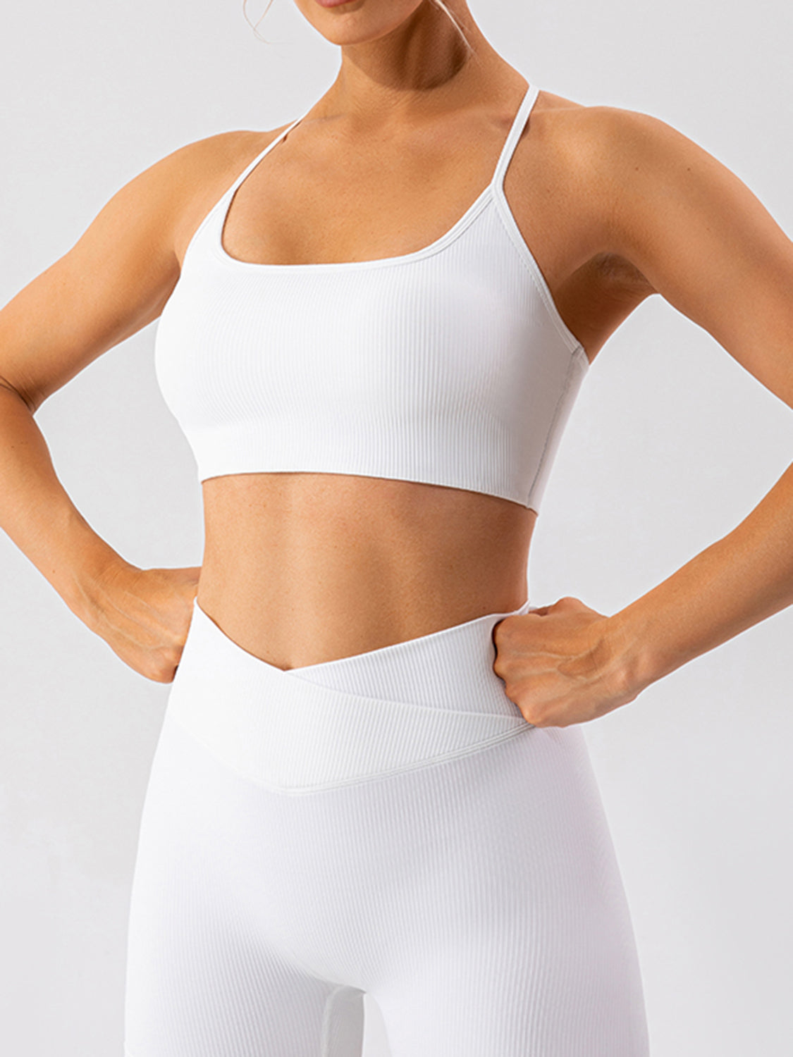 Spaghetti Strap Active Bra - The Daily Makeover