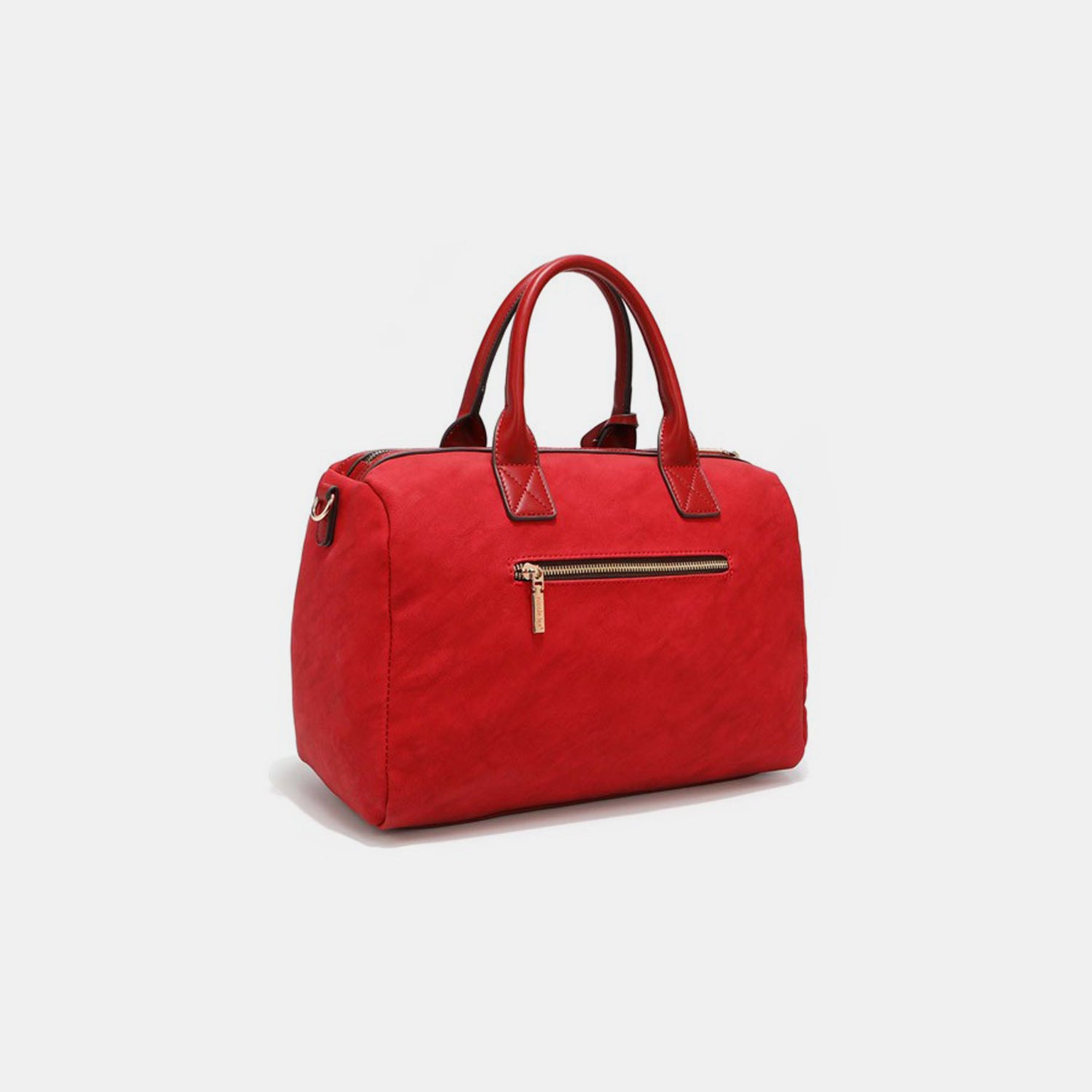 Nicole Lee USA Scallop Stitched Boston Bag - The Daily Makeover