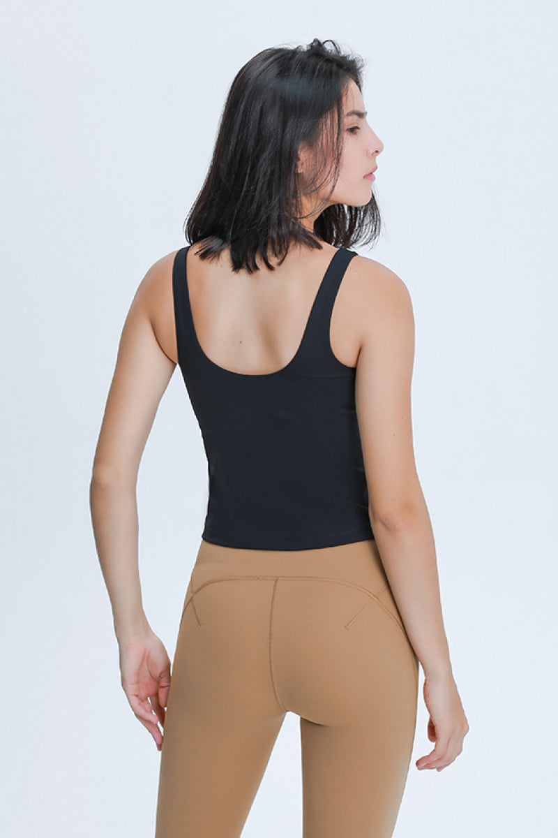 Millennia V Neck Active Tank - The Daily Makeover
