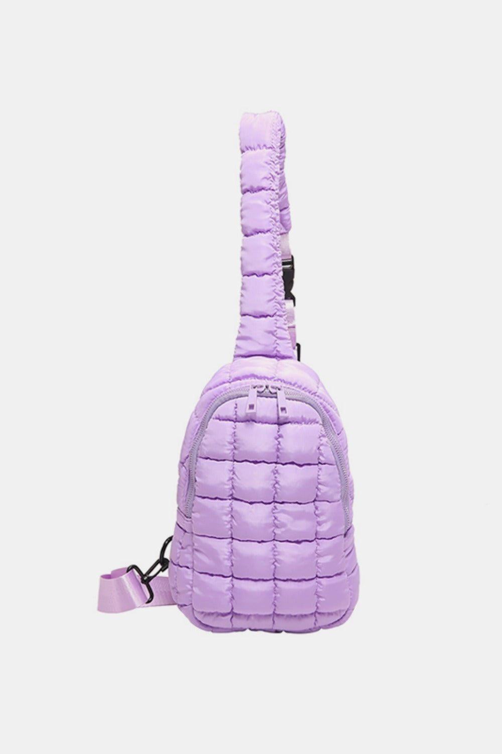 Quilted Nylon Crossbody Bag - The Daily Makeover