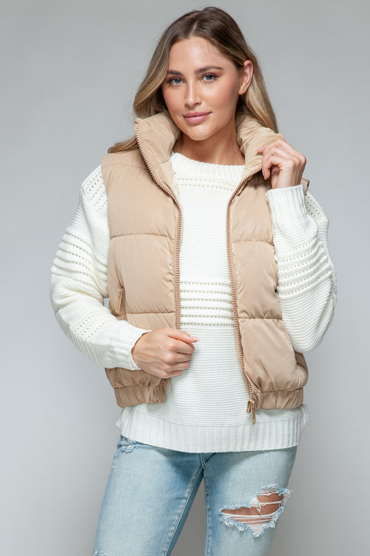 Snobbish Fine Fur Lining Quilted Vest - The Daily Makeover
