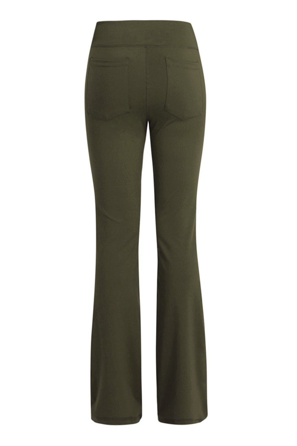 Pocketed High Waist Active Pants - The Daily Makeover