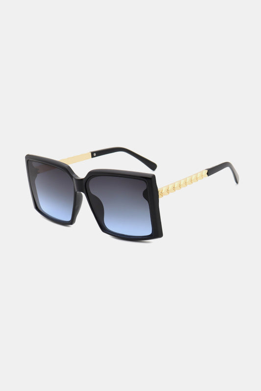 Polycarbonate Frame Square Sunglasses - The Daily Makeover