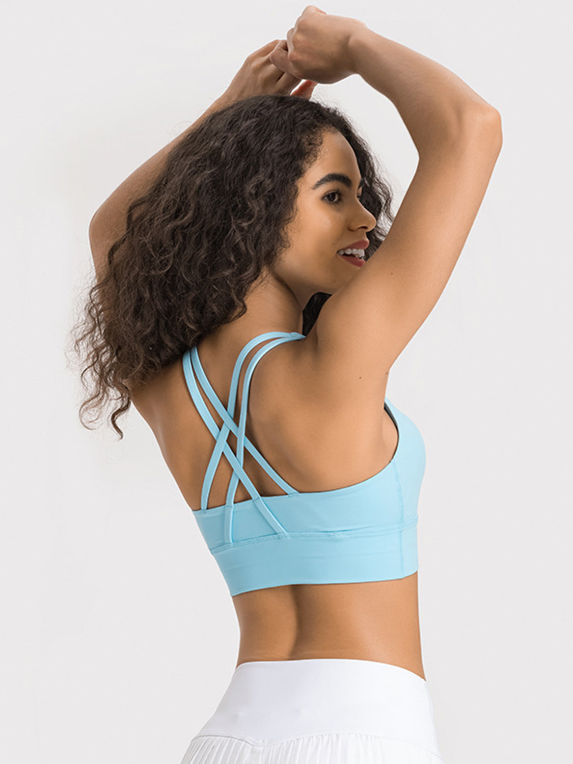 Crisscross Scoop Neck Active Tank - The Daily Makeover