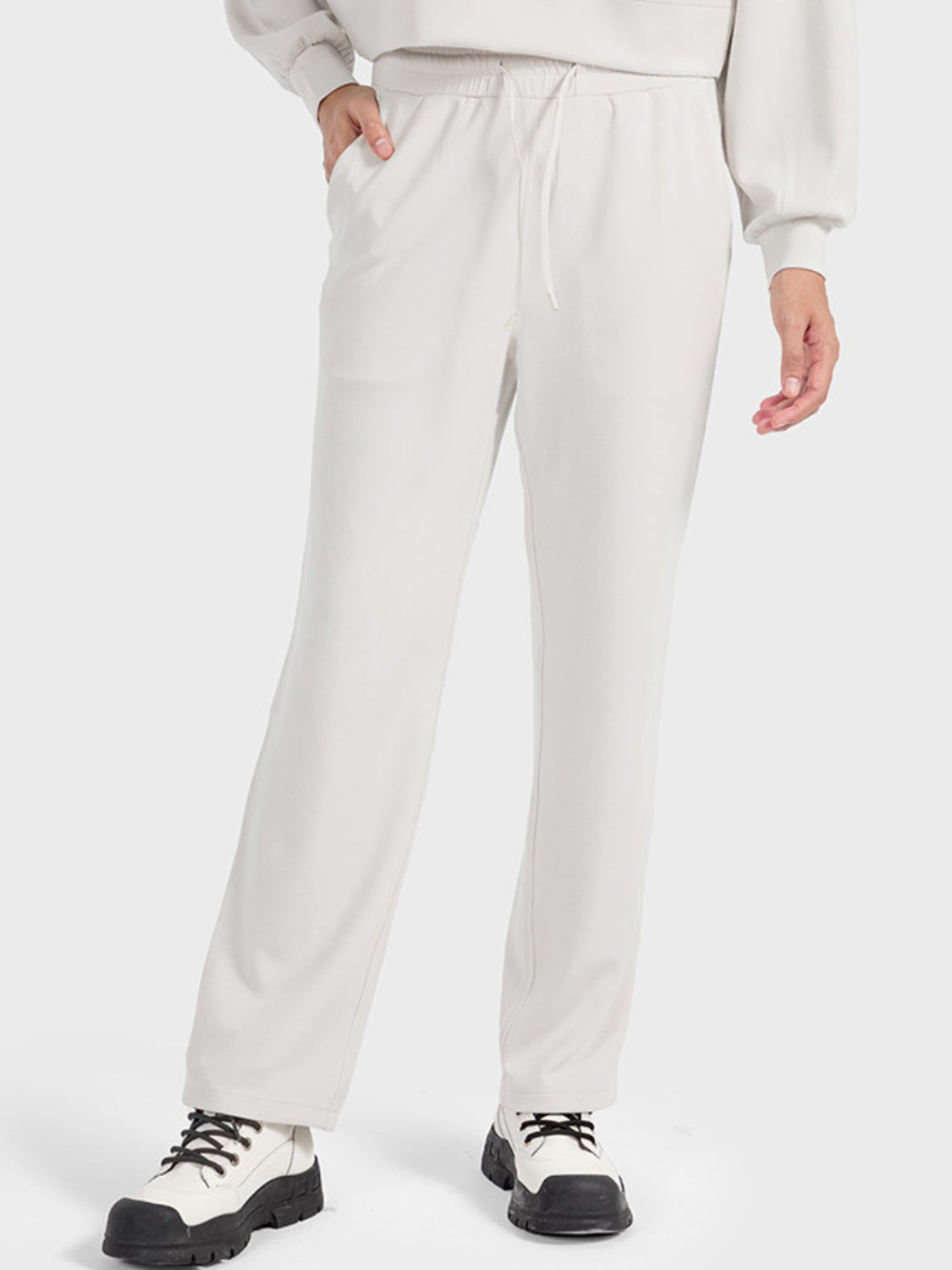 Drawstring Pocketed Sport Pants - The Daily Makeover