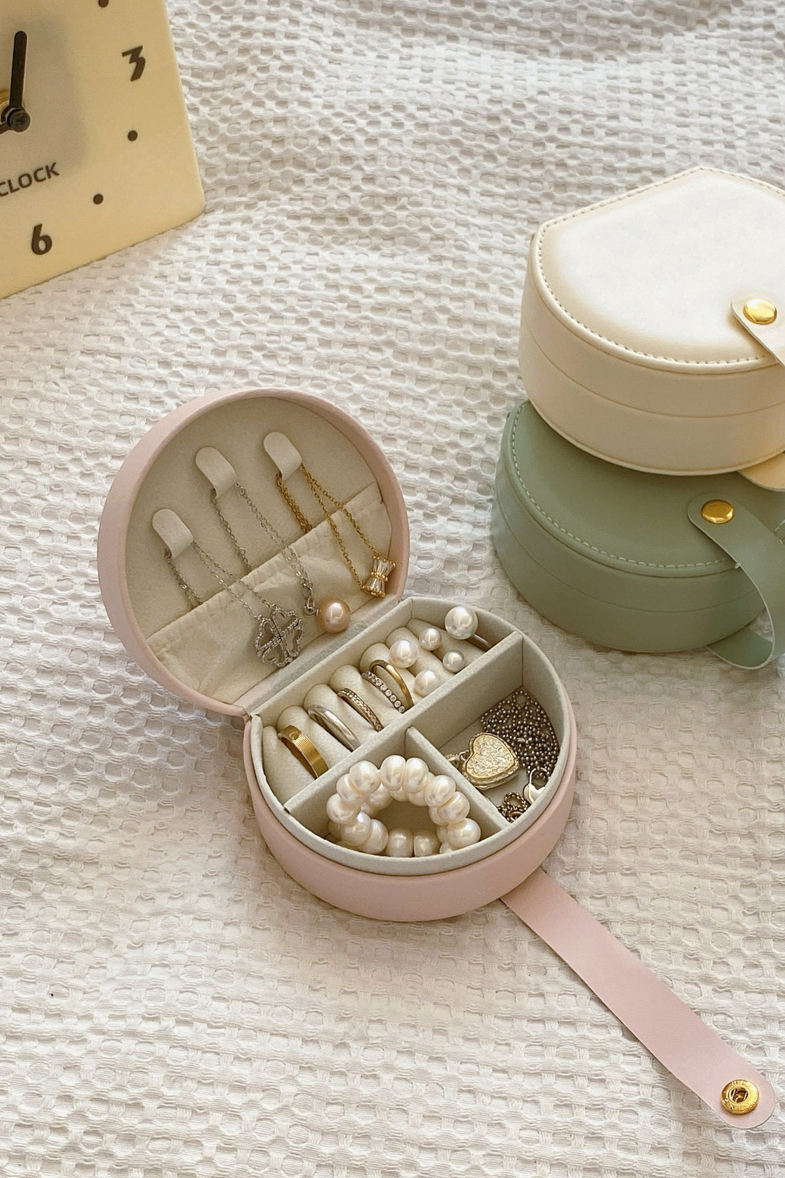 PU Leather Travel Jewelry Box - The Daily Makeover