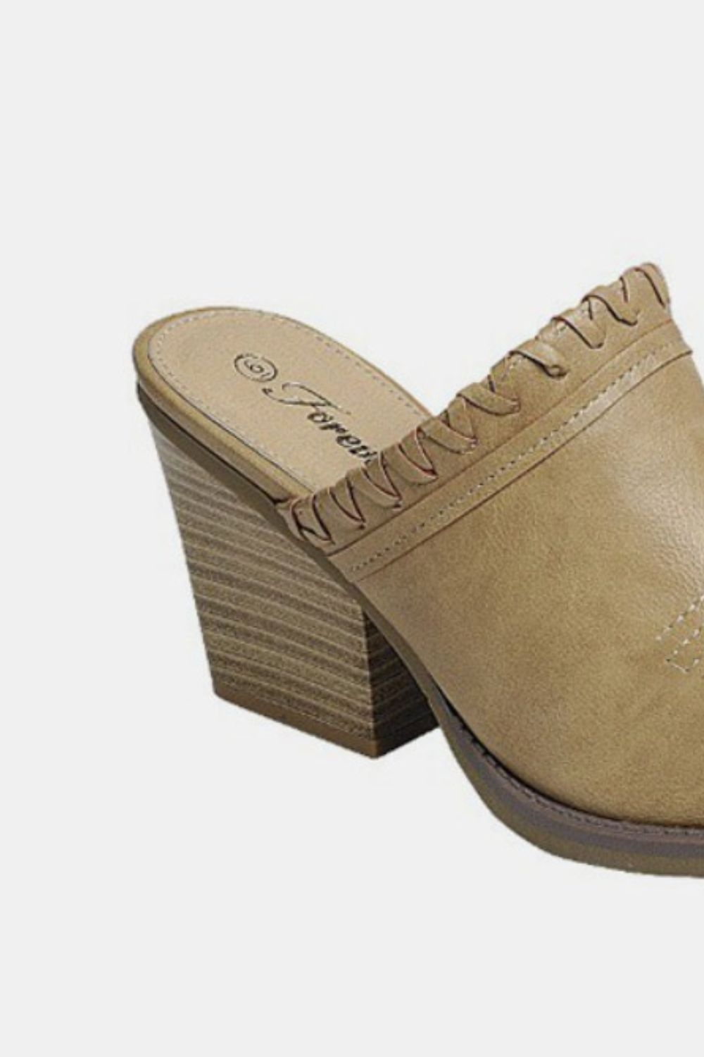 Forever Link Pointy Toe Slip On Chunky Mules - The Daily Makeover