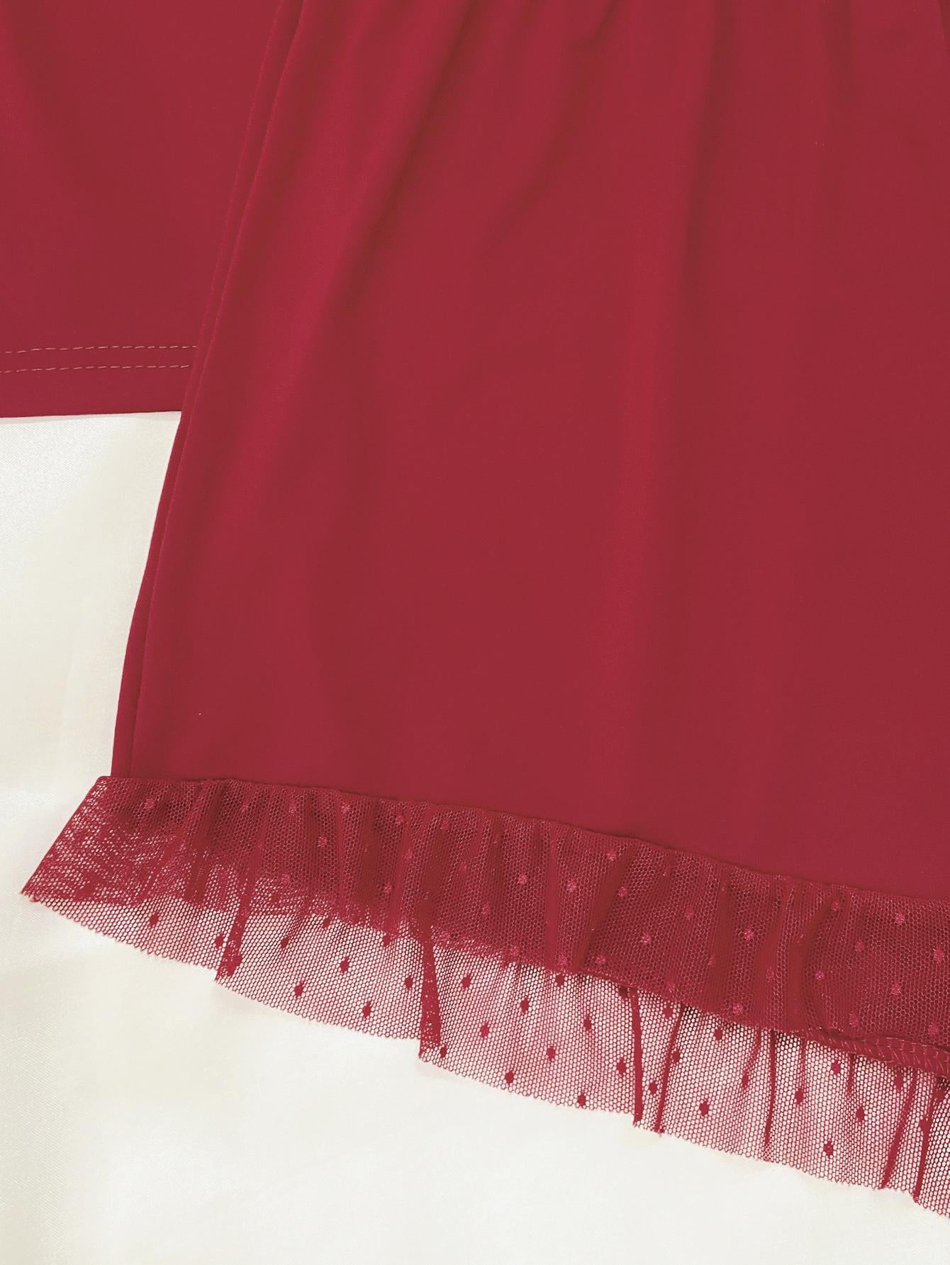 Gathered Detail Spliced Mesh Sleeveless Top and Shorts Lounge Set - The Daily Makeover
