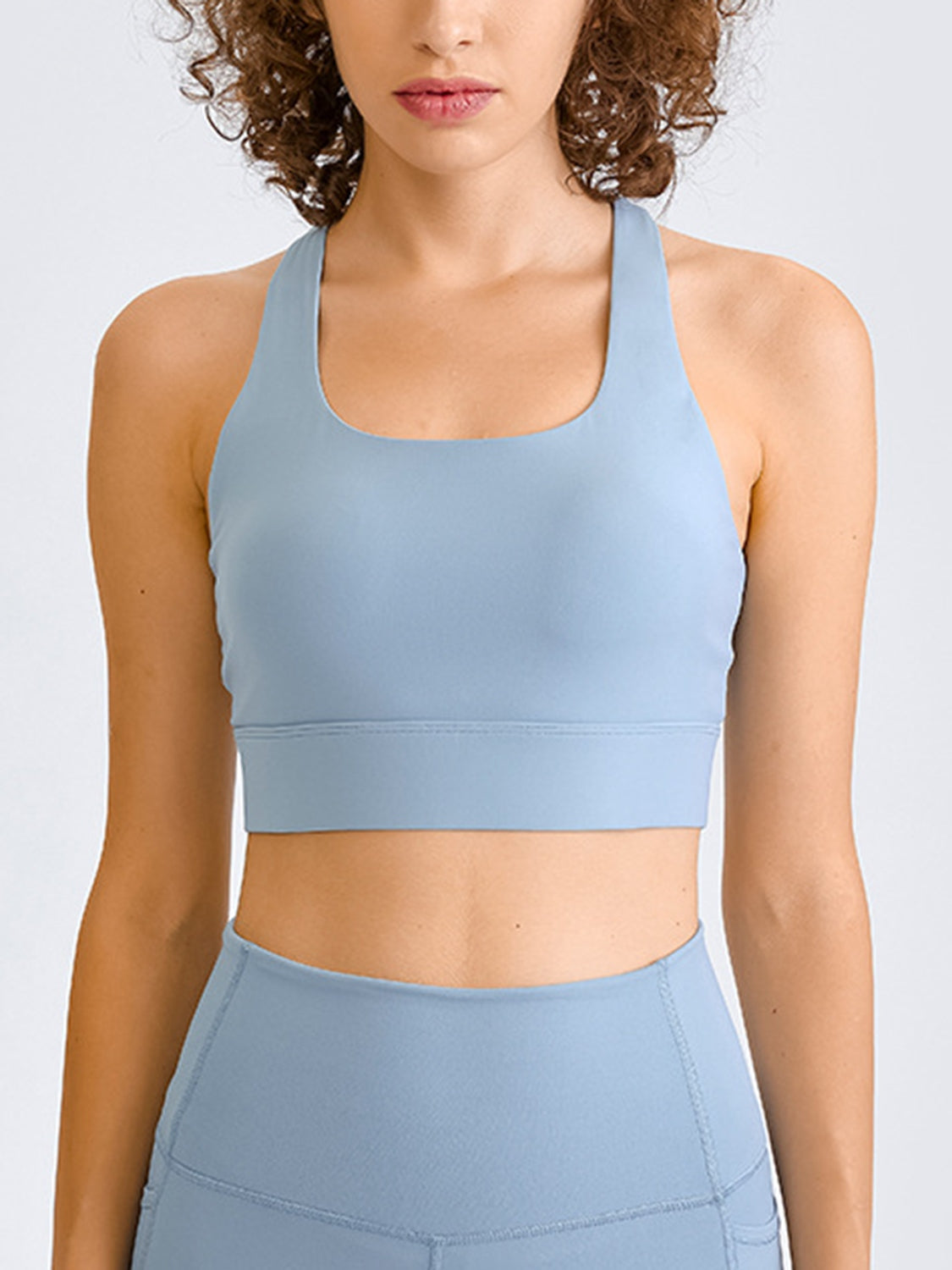 Double Take Square Neck Racerback Cropped Tank - The Daily Makeover