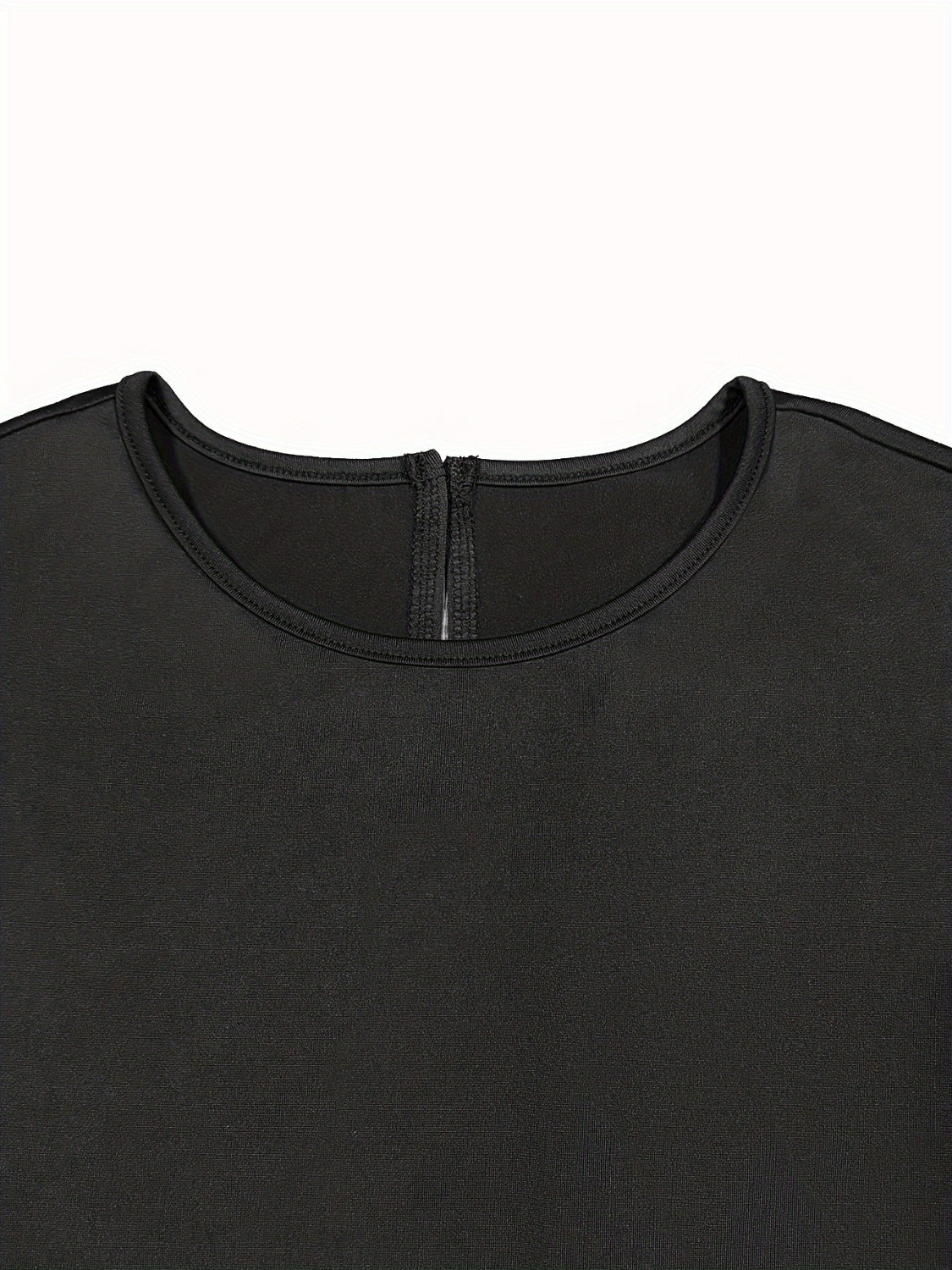 Round Neck Short Sleeve Midi Dress - The Daily Makeover