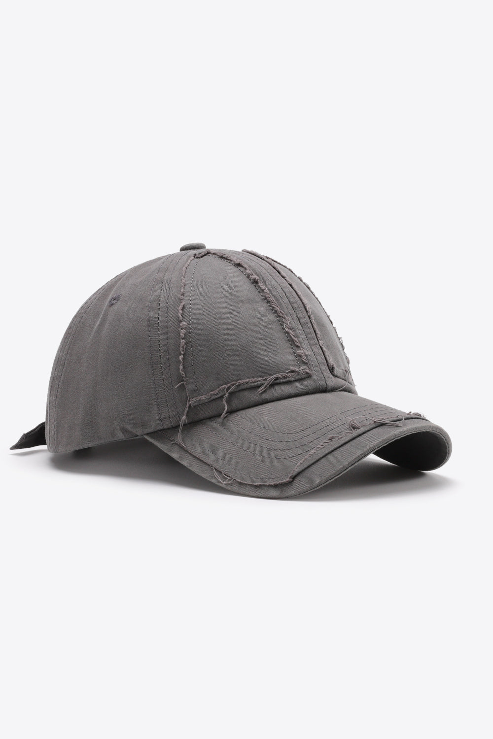 Distressed Adjustable Baseball Cap - The Daily Makeover