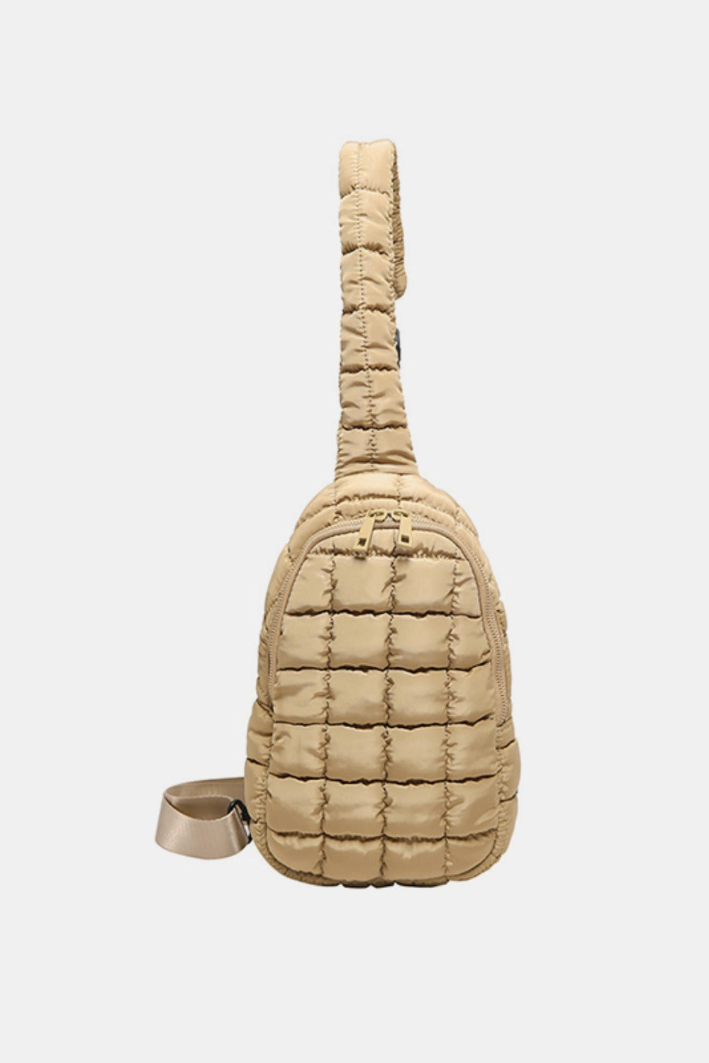 Quilted Nylon Crossbody Bag - The Daily Makeover