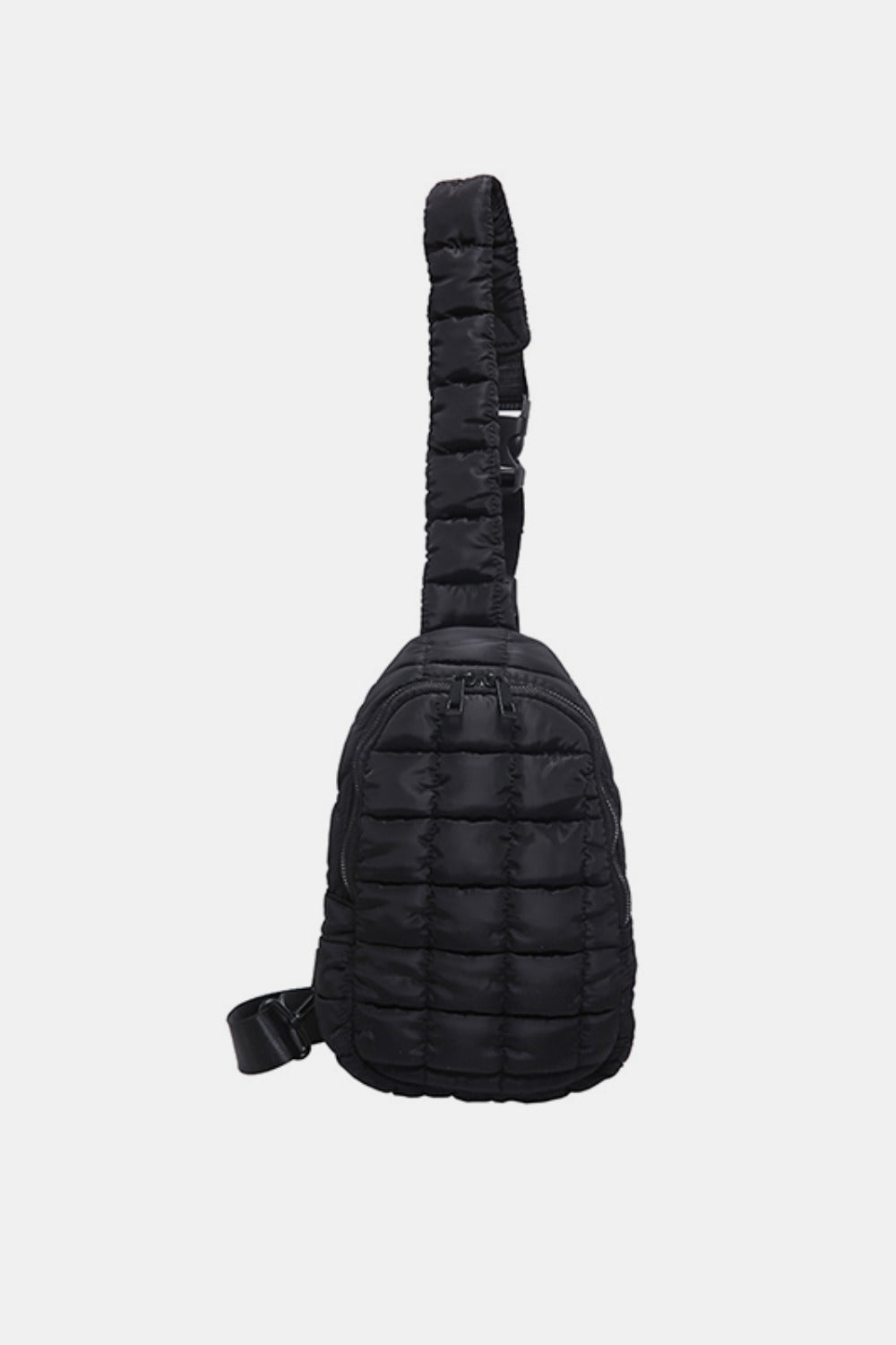 Quilted Nylon Crossbody Bag - The Daily Makeover