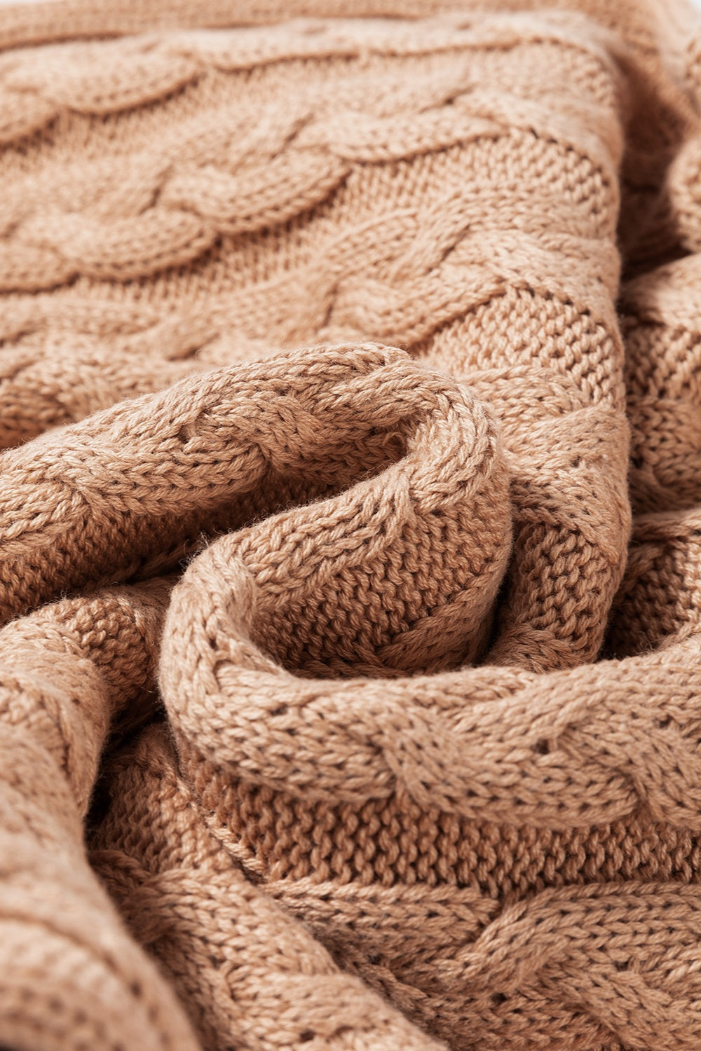 Cable-Knit Mock Neck Sweater Vest - The Daily Makeover