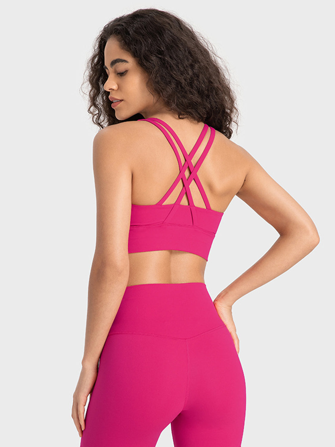 Crisscross Scoop Neck Active Tank - The Daily Makeover