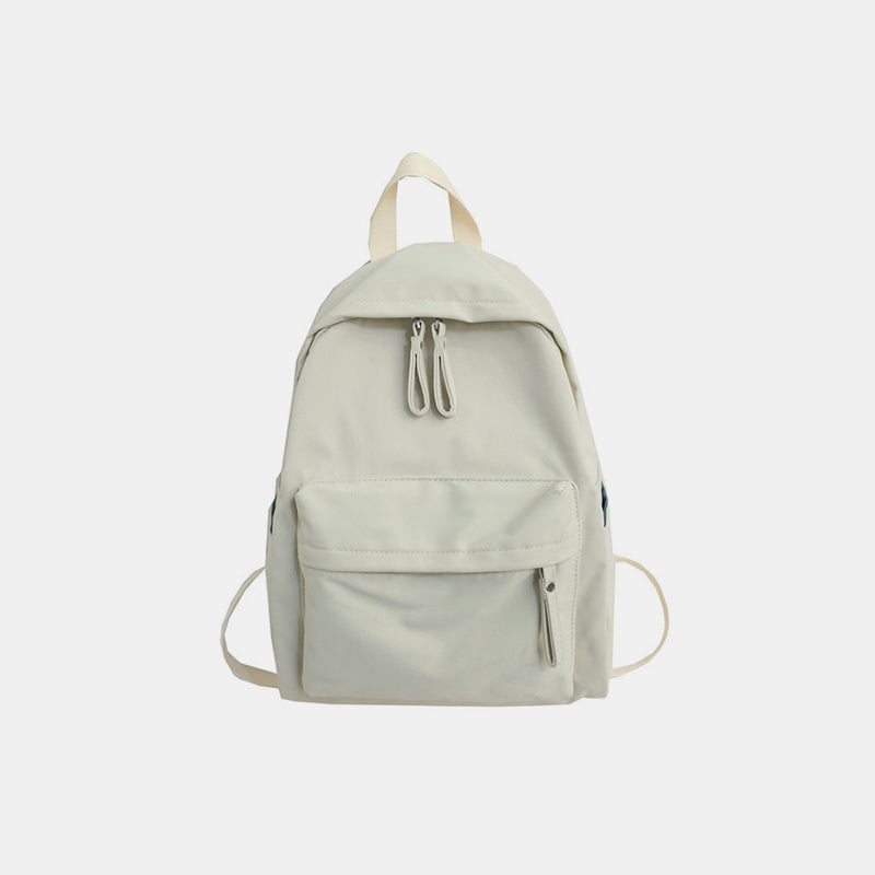 Zip Cotton Backpack Bag - The Daily Makeover