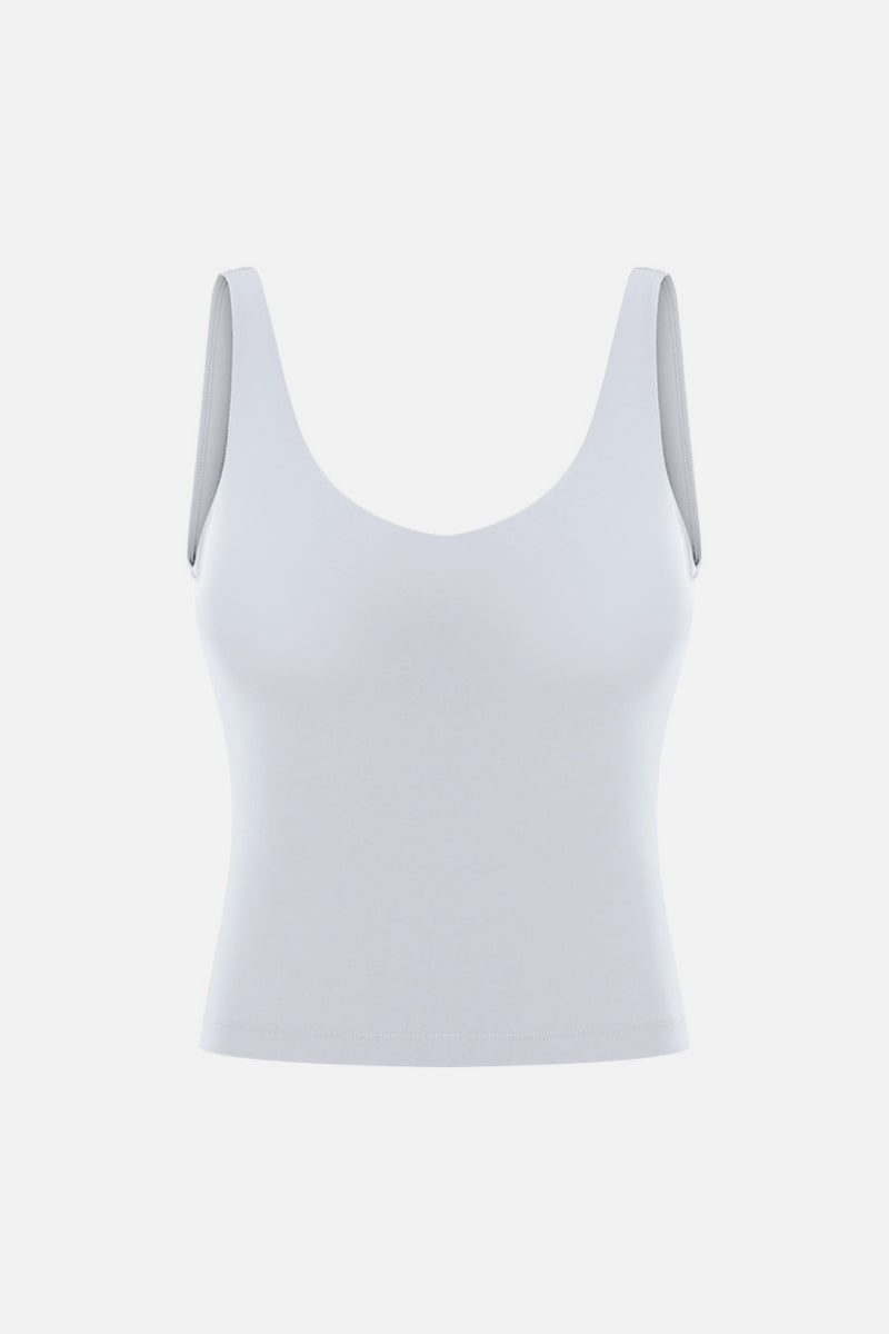 Millennia V Neck Active Tank - The Daily Makeover