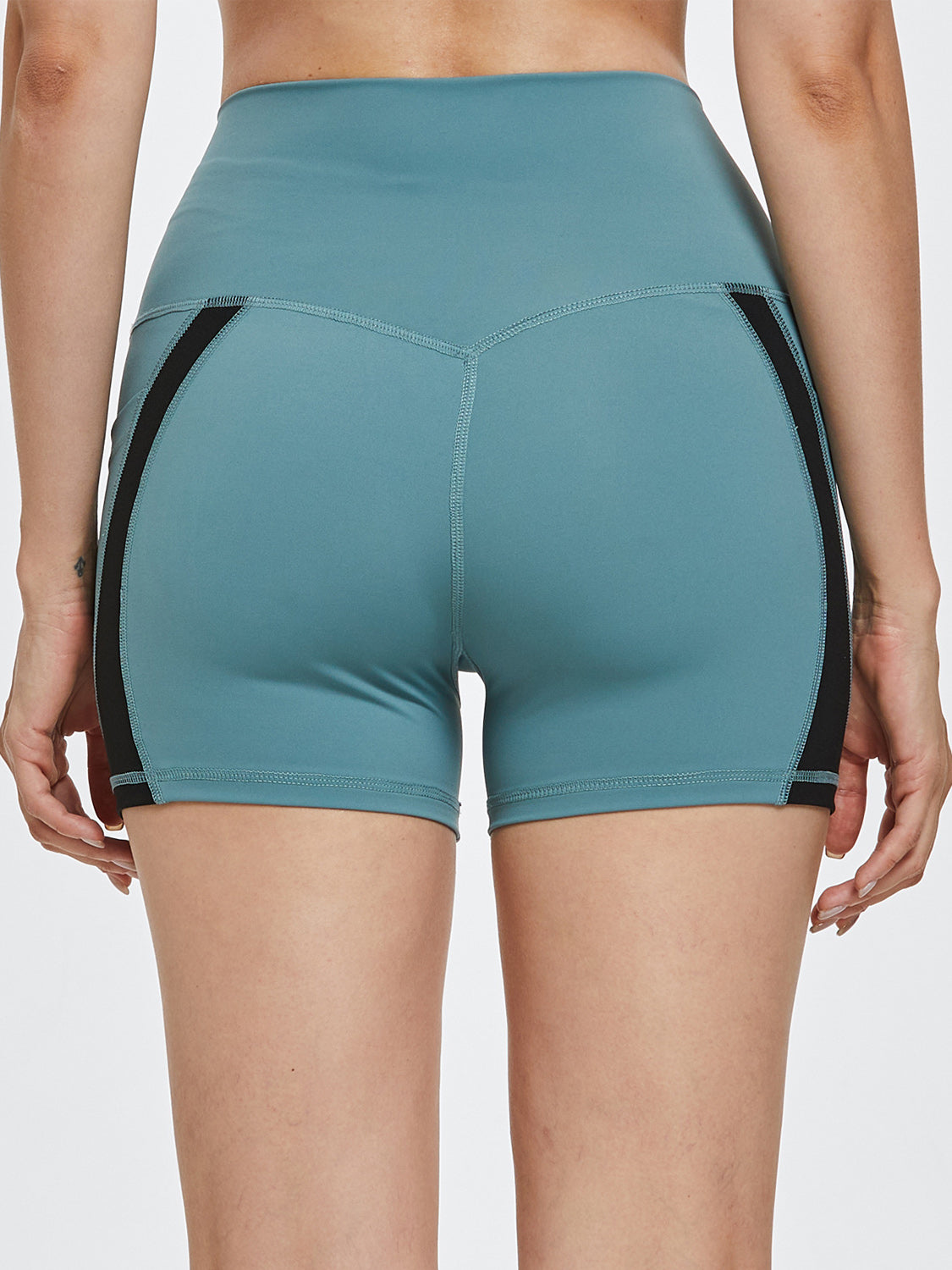High Waist Active Shorts - The Daily Makeover