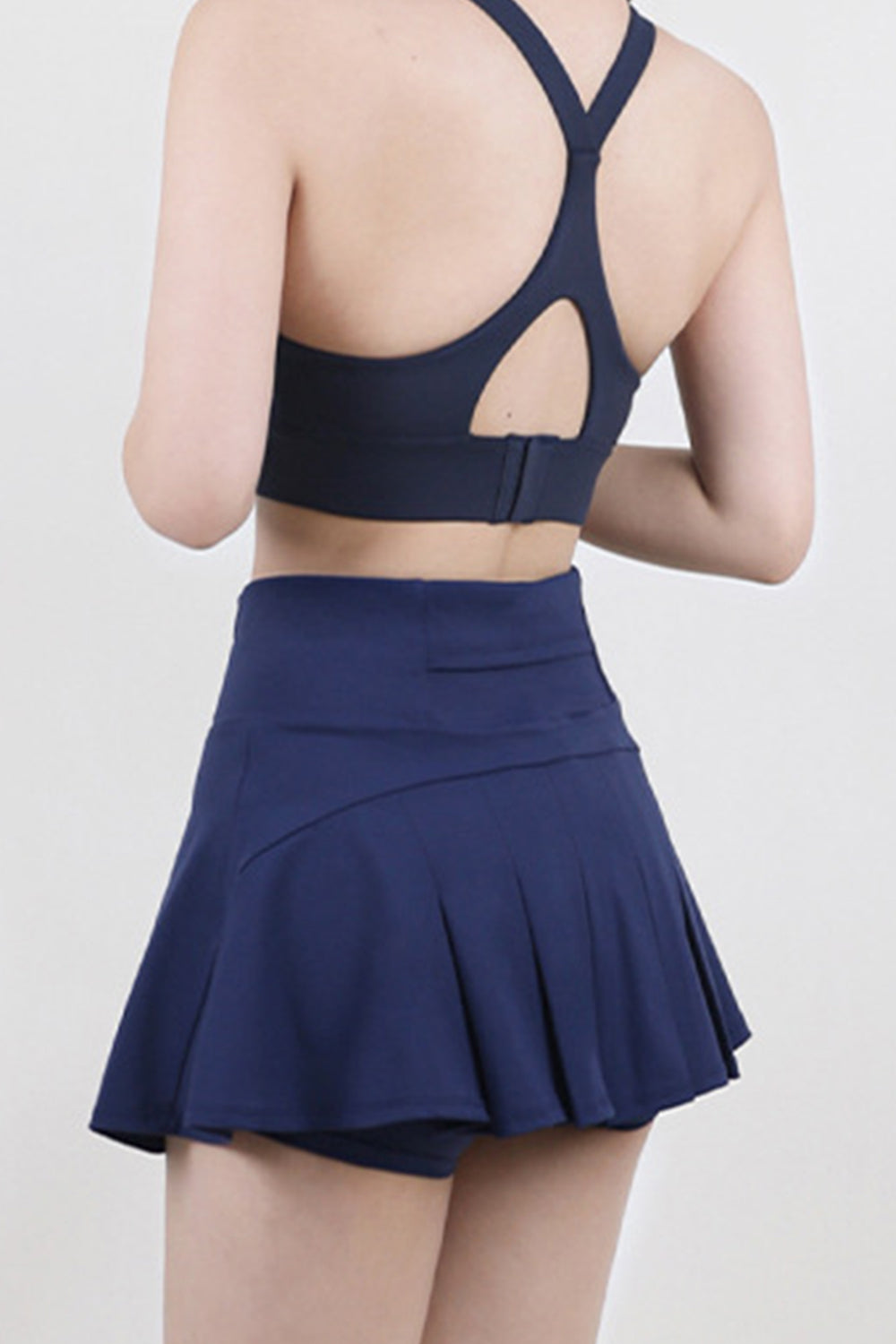 High Waist Pleated Active Skirt - The Daily Makeover