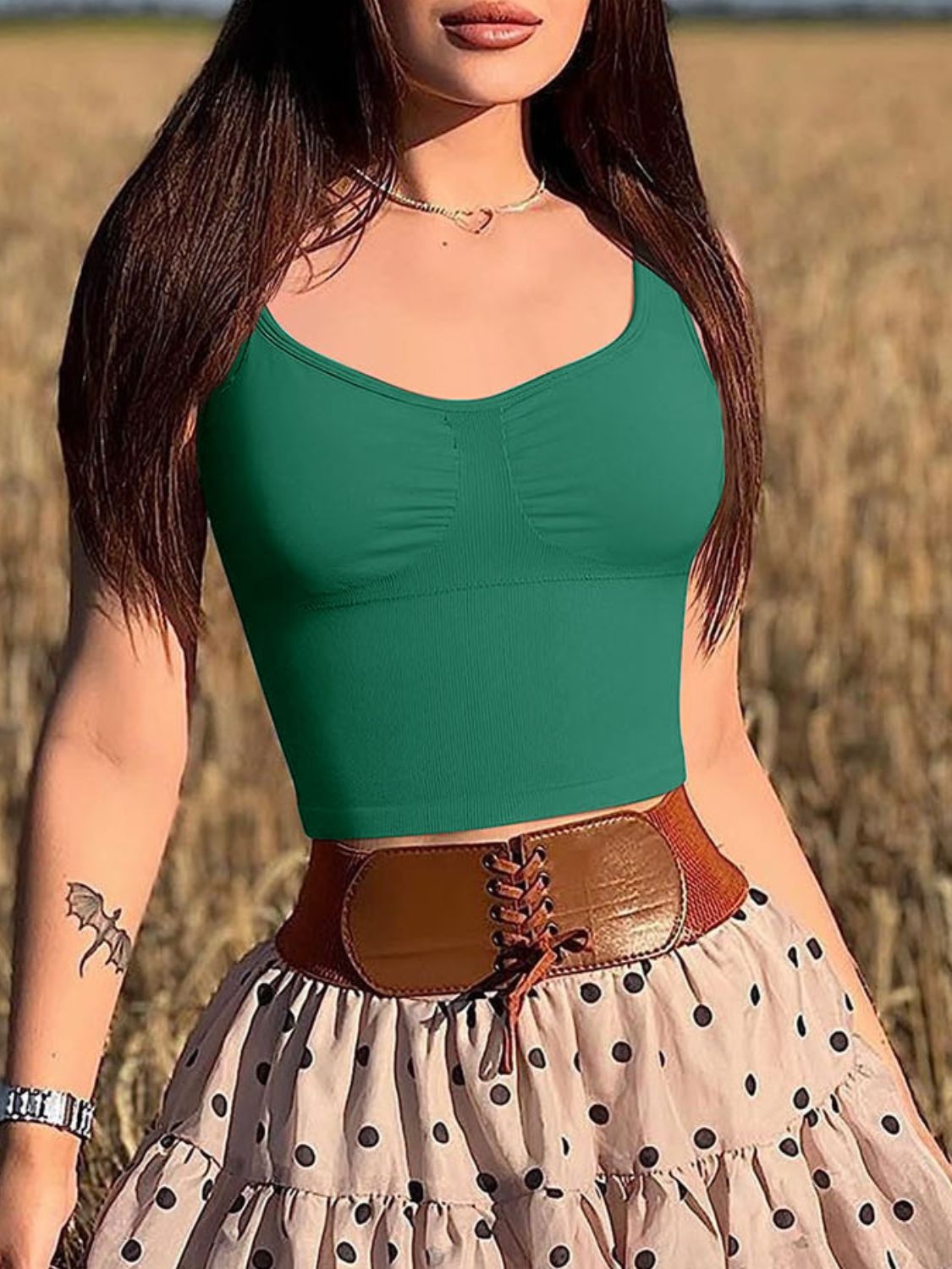 Wide Strap Active Tank - The Daily Makeover