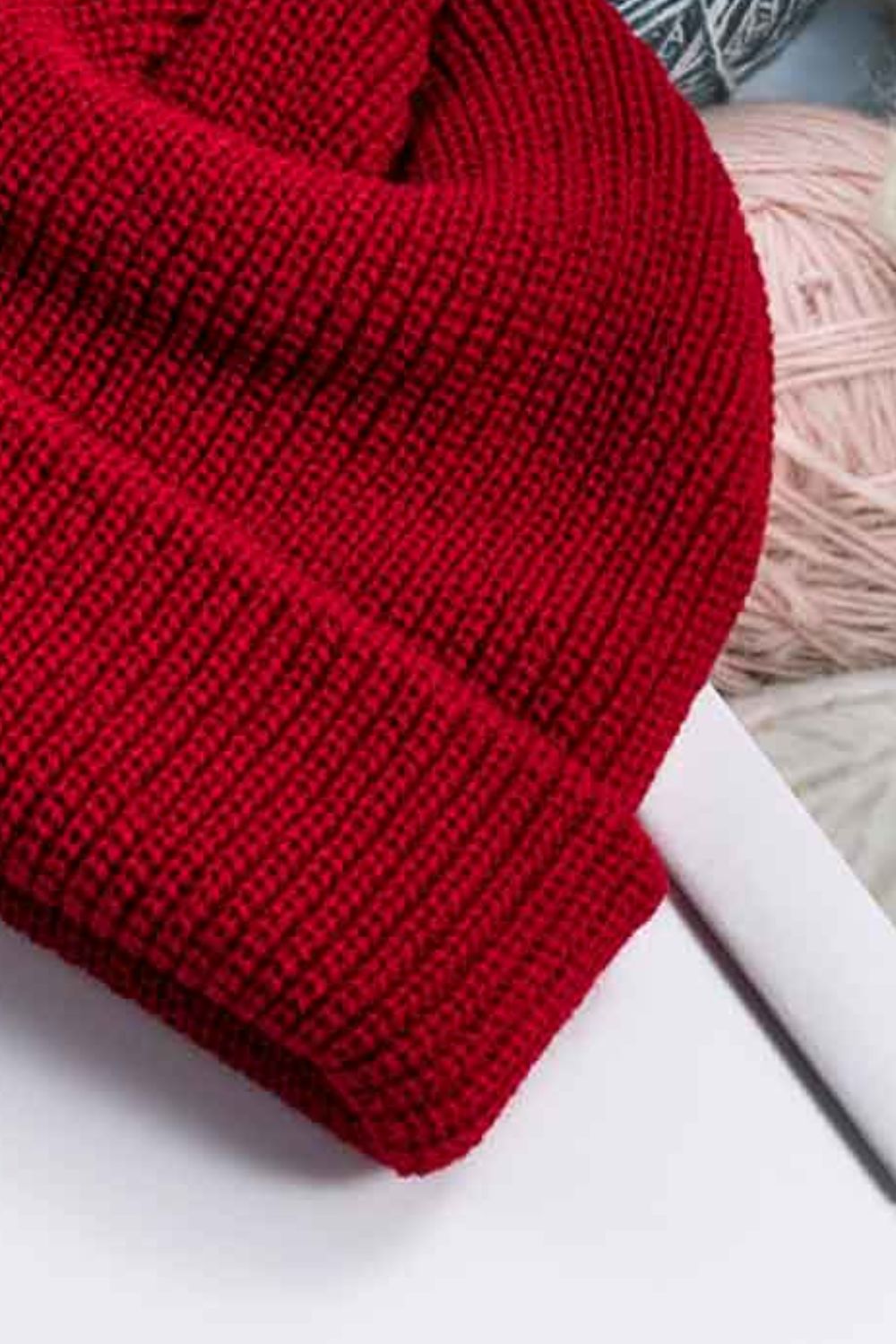 Cozy Rib-Knit Cuff Beanie - The Daily Makeover