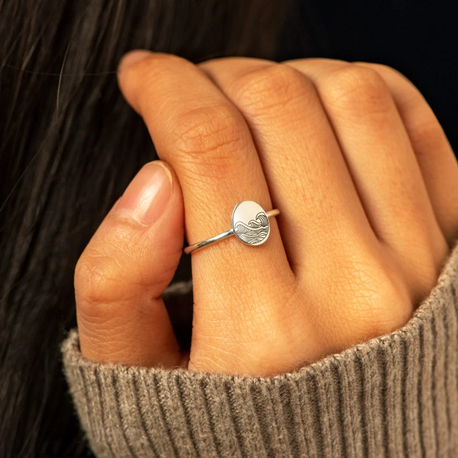 925 Sterling Silver Signet Ring - The Daily Makeover