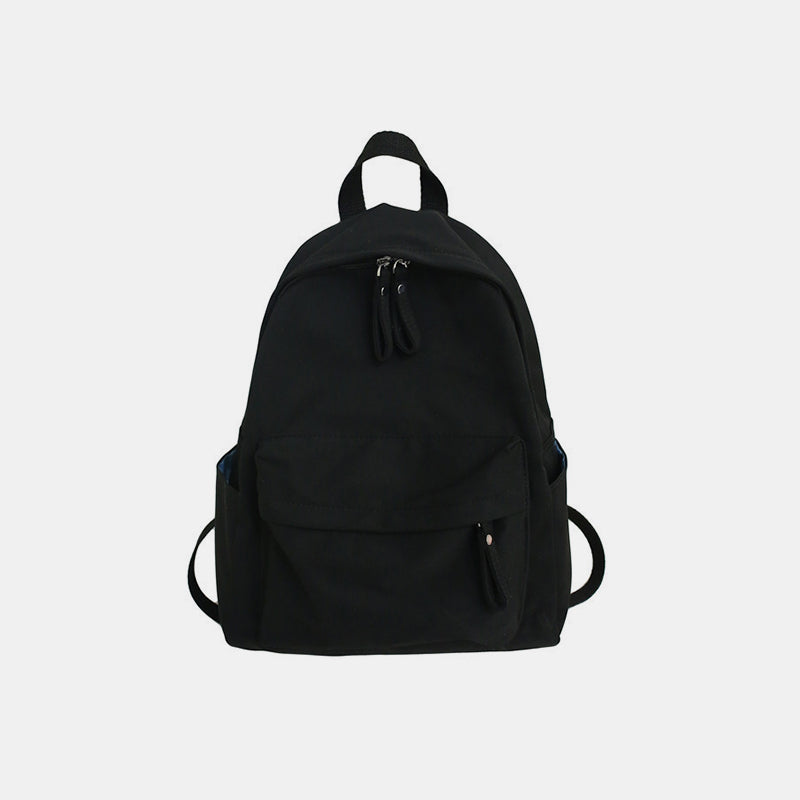 Zip Cotton Backpack Bag - The Daily Makeover