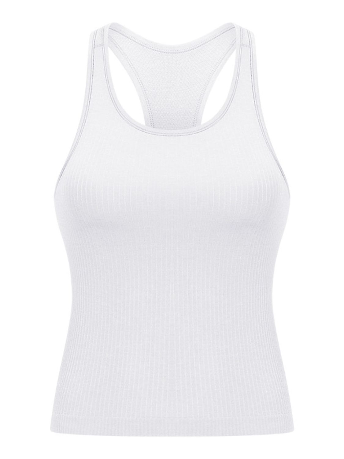 Round Neck Racerback Active Tank - The Daily Makeover