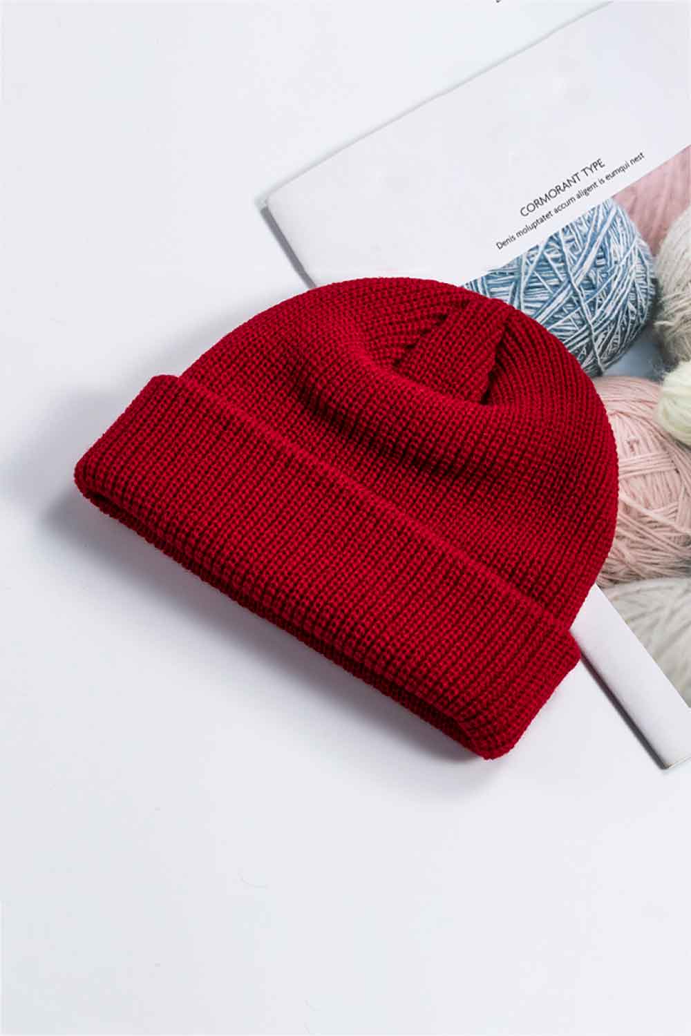 Cozy Rib-Knit Cuff Beanie - The Daily Makeover