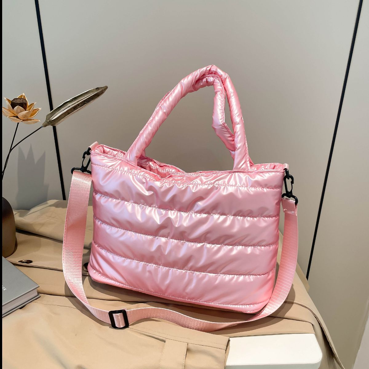 PU Leather Detachable Strap Crossbody Bag - The Daily Makeover