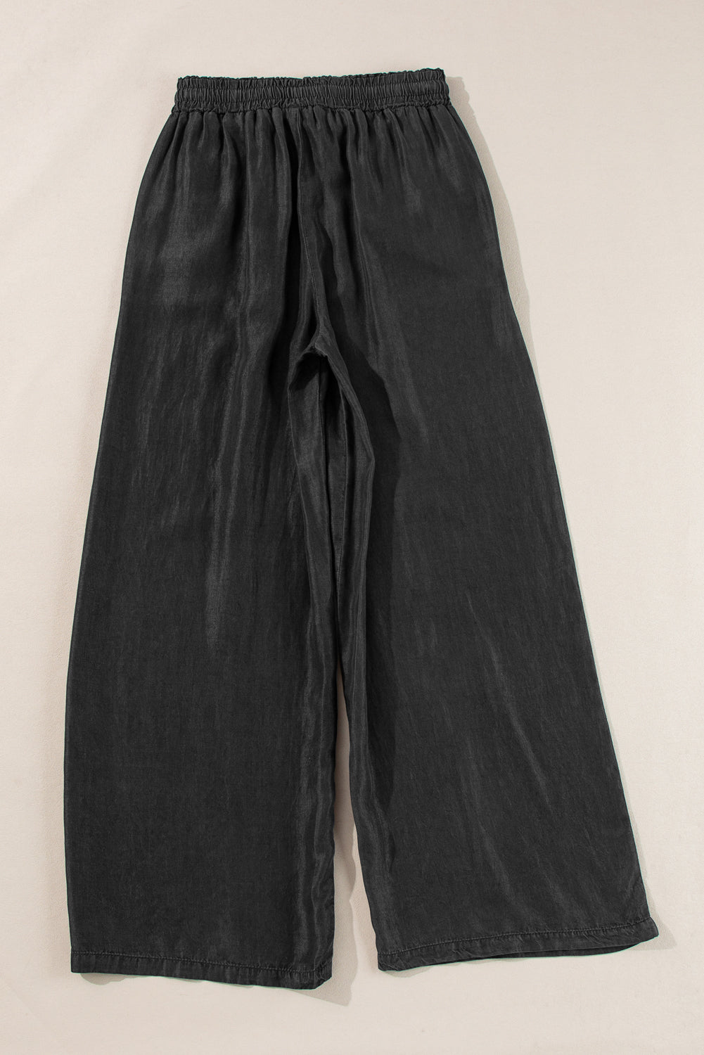 Drawstring Wide Leg Jeans - The Daily Makeover