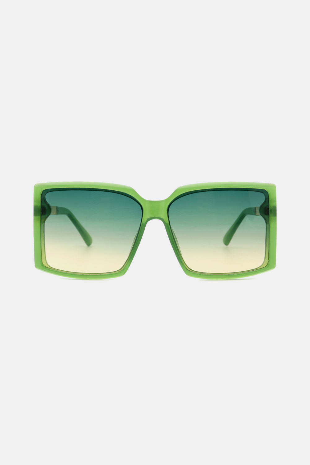 Polycarbonate Frame Square Sunglasses - The Daily Makeover