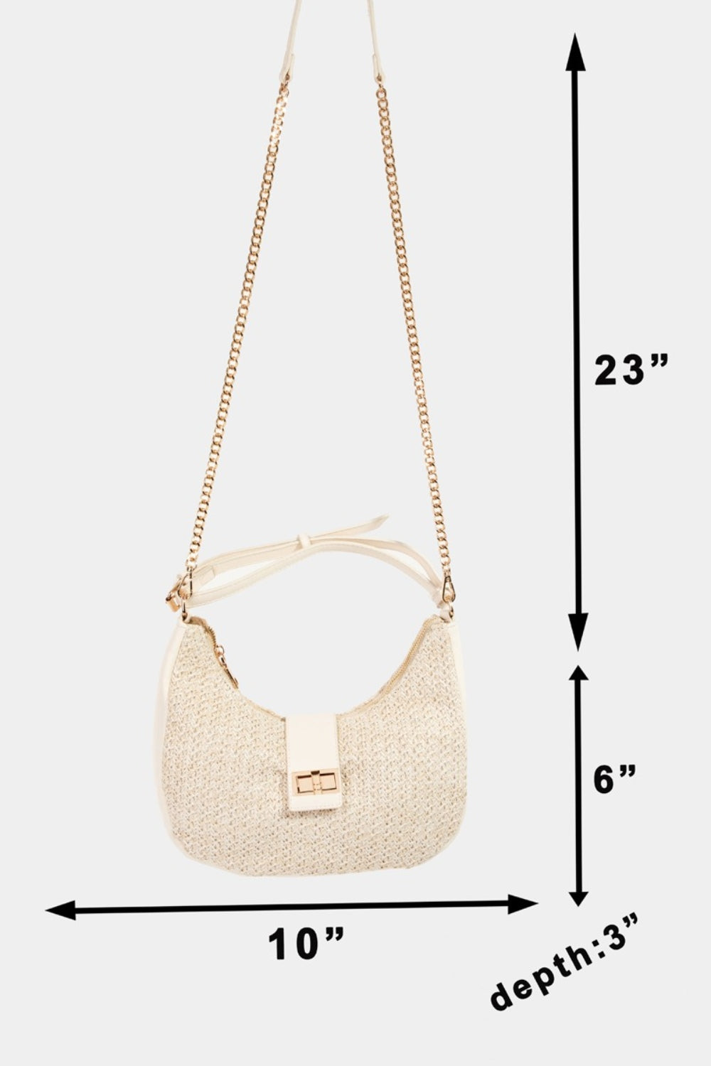 Fame Straw Braid Hobo Bag - The Daily Makeover