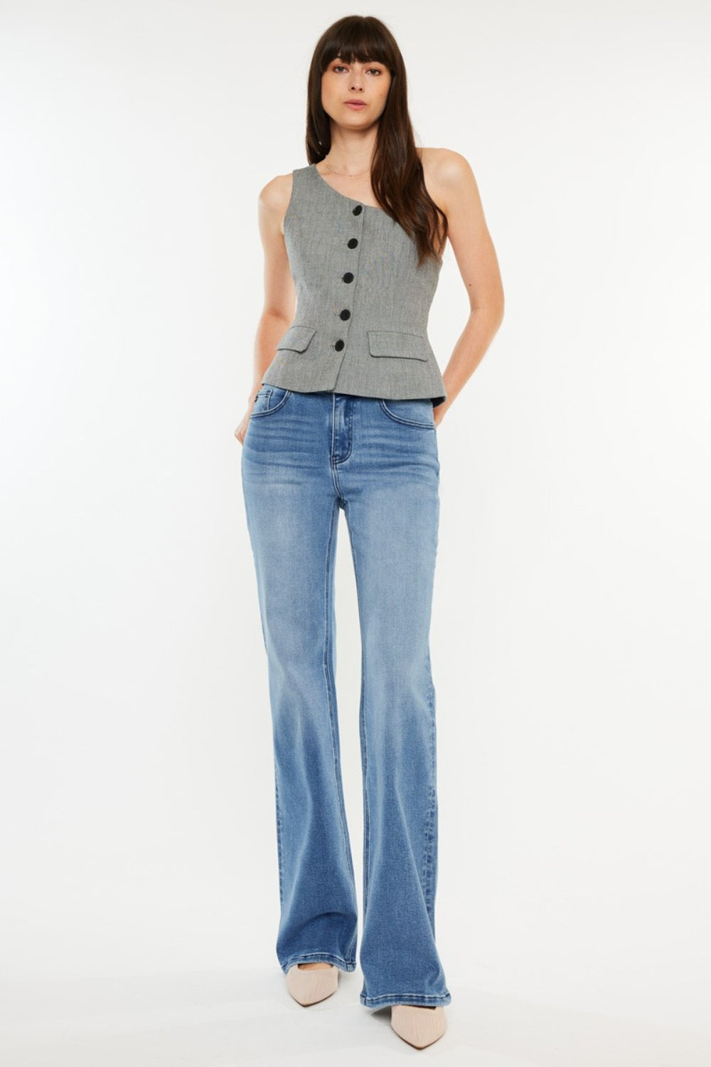 Kancan Ultra High Rise Cat's Whiskers Jeans - The Daily Makeover