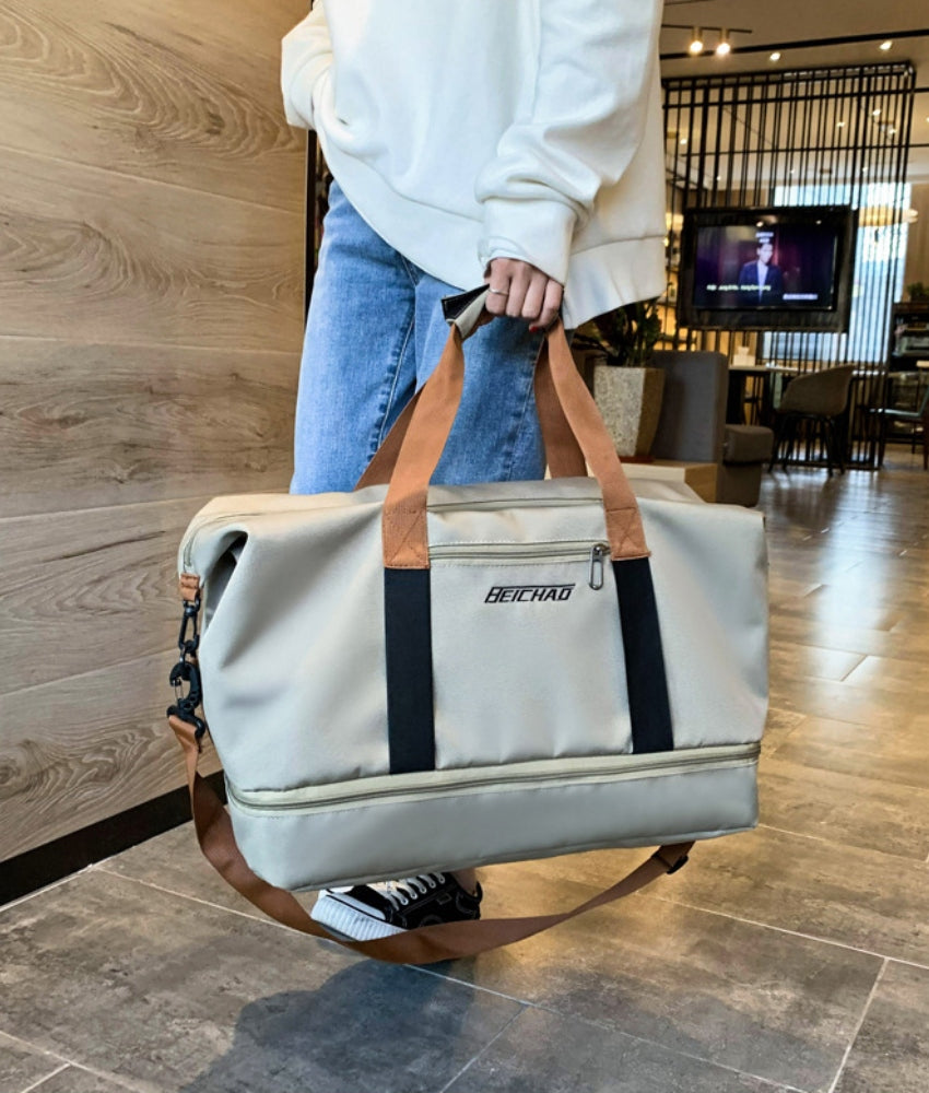 Oxford Cloth Oversize Travel Bag - The Daily Makeover