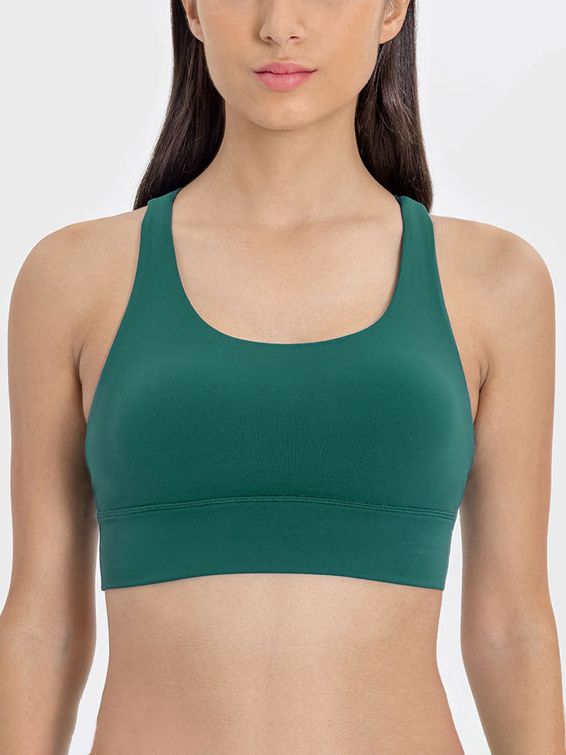 Crisscross Scoop Neck Active Tank - The Daily Makeover