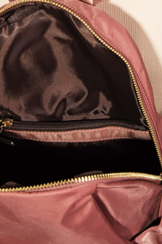 Fame Multi Pocket Nylon Backpack Bag - The Daily Makeover