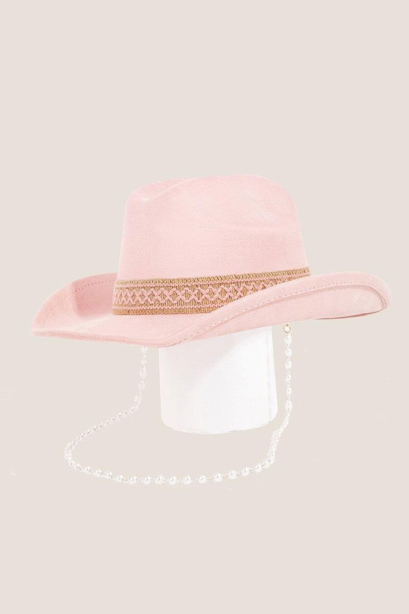Fame Ornate Band Cowboy Hat - The Daily Makeover