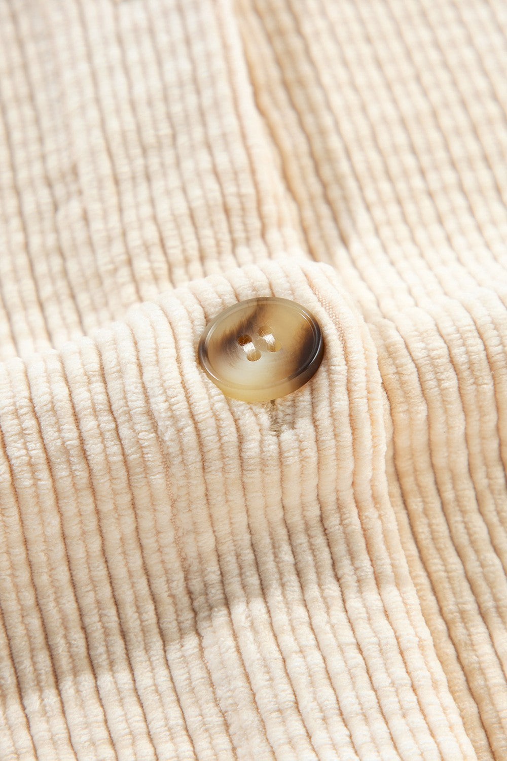 Pocketed Button Up Dropped Shoulder Shacket - The Daily Makeover