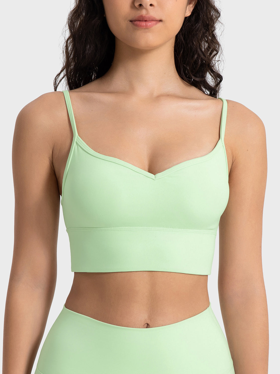 Spaghetti Strap Sport Bra - The Daily Makeover