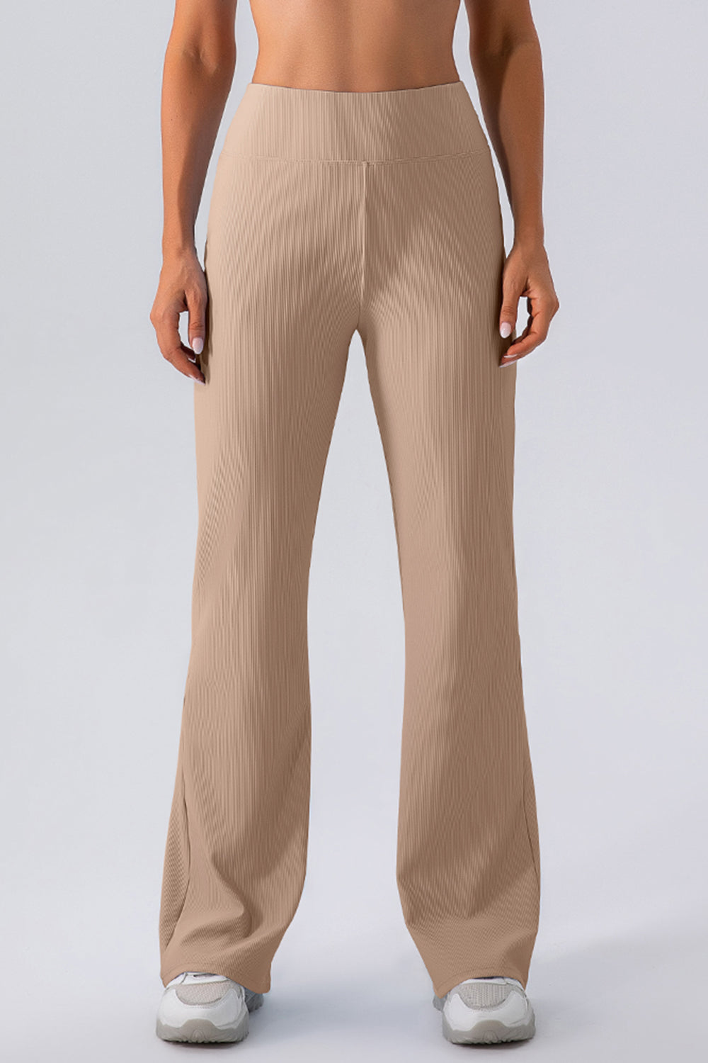 High Waist Straight Active Pants - The Daily Makeover