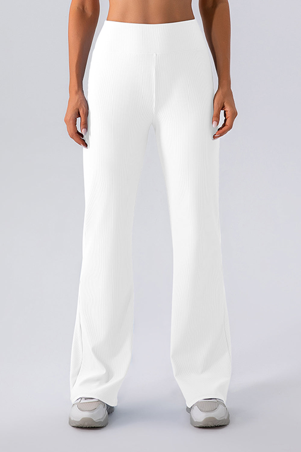 High Waist Straight Active Pants - The Daily Makeover