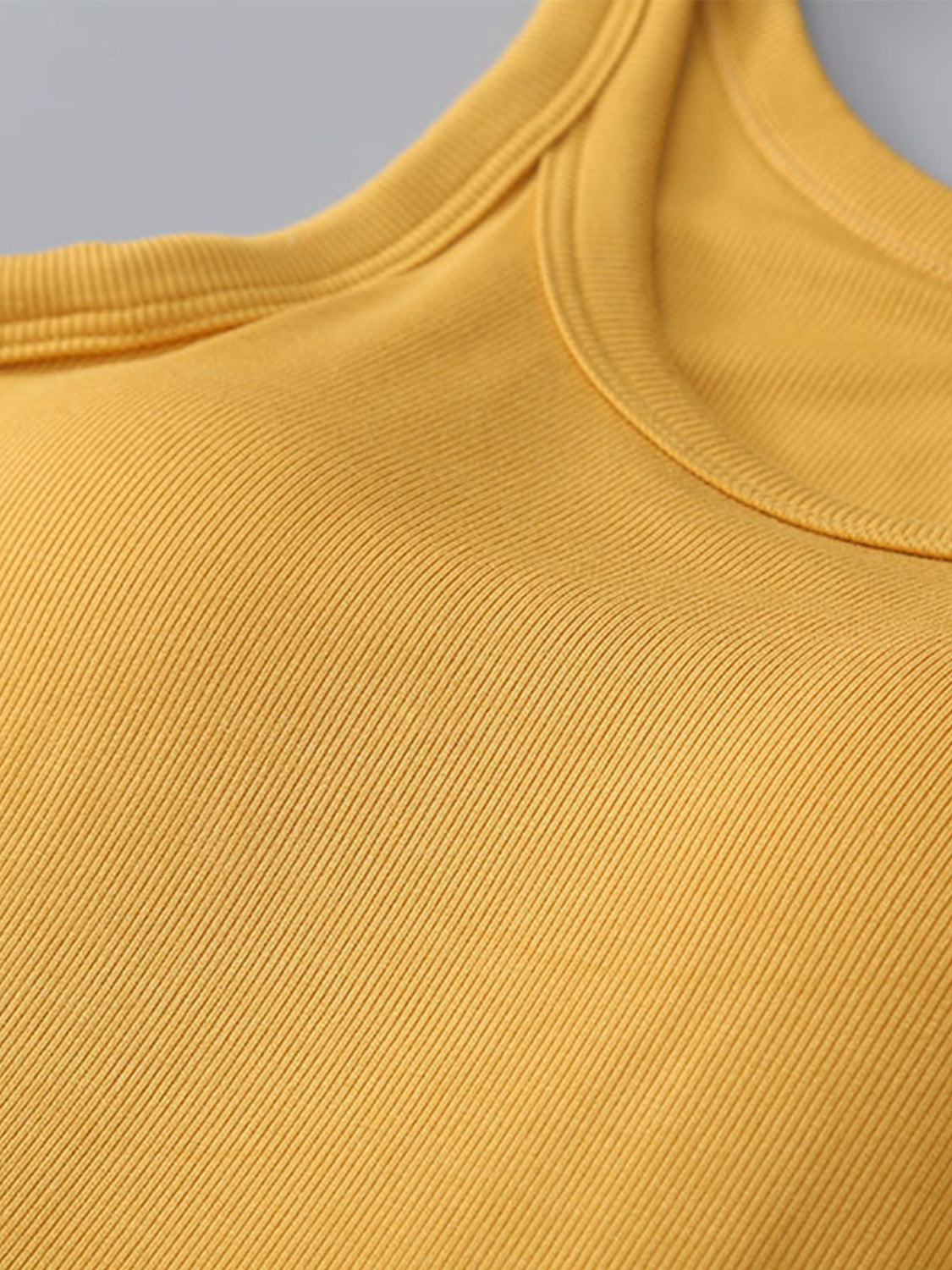 Round Neck Tank with Bra - The Daily Makeover